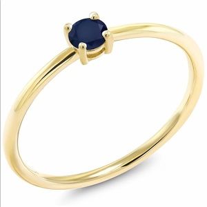 10k yellow gold ring.